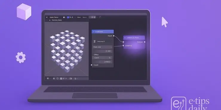 How to Use Blender’s Geometry Nodes (Beginner Level)