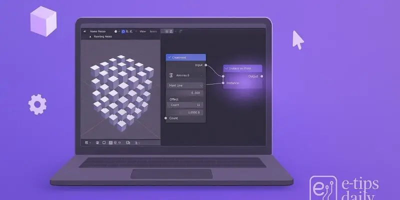 How to Use Blender’s Geometry Nodes (Beginner Level)