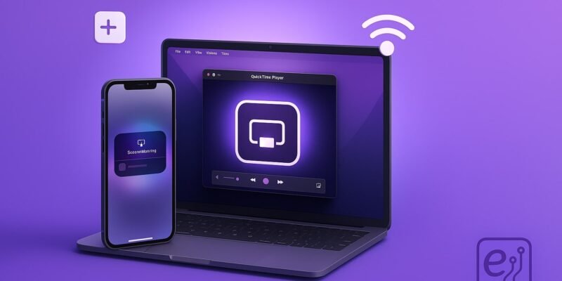 How to Mirror Your iPhone Screen to a Mac (With AirPlay & QuickTime Methods)
