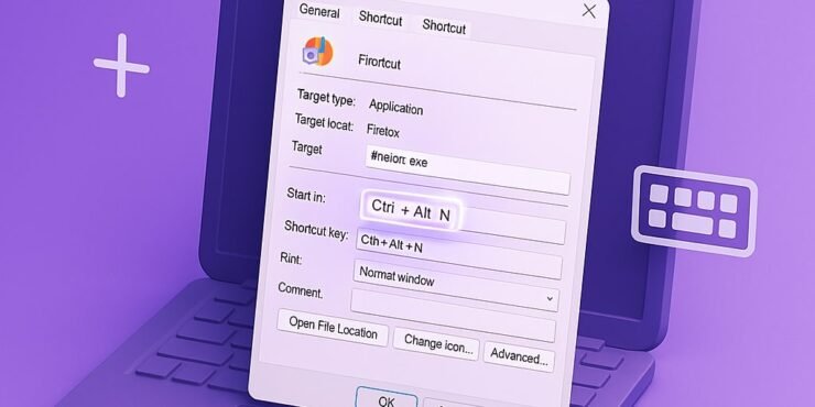 How to Create a Custom Keyboard Shortcut on Windows (Fast Access to Any App)