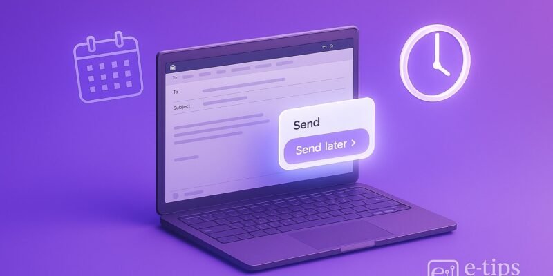 How to Schedule Emails in Outlook (Desktop, Web, and Mobile)