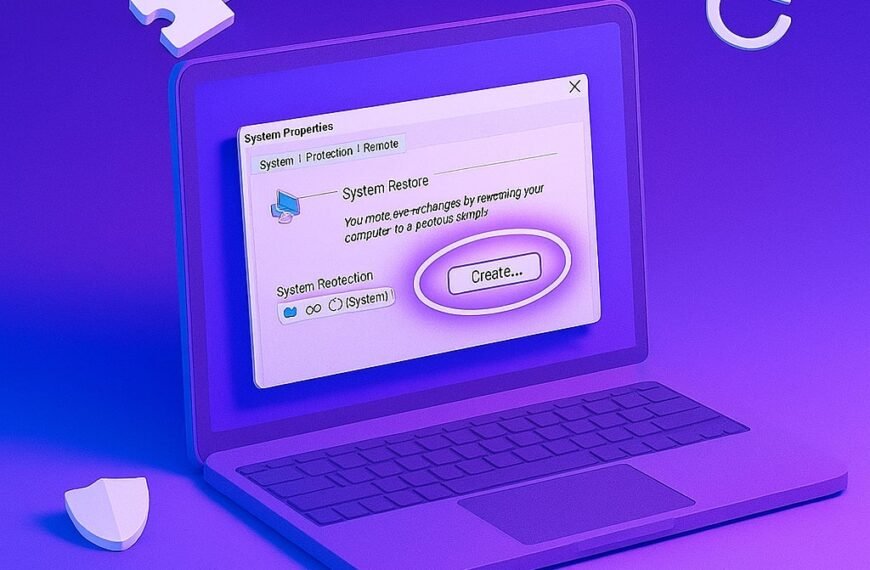 Create a System Restore Point