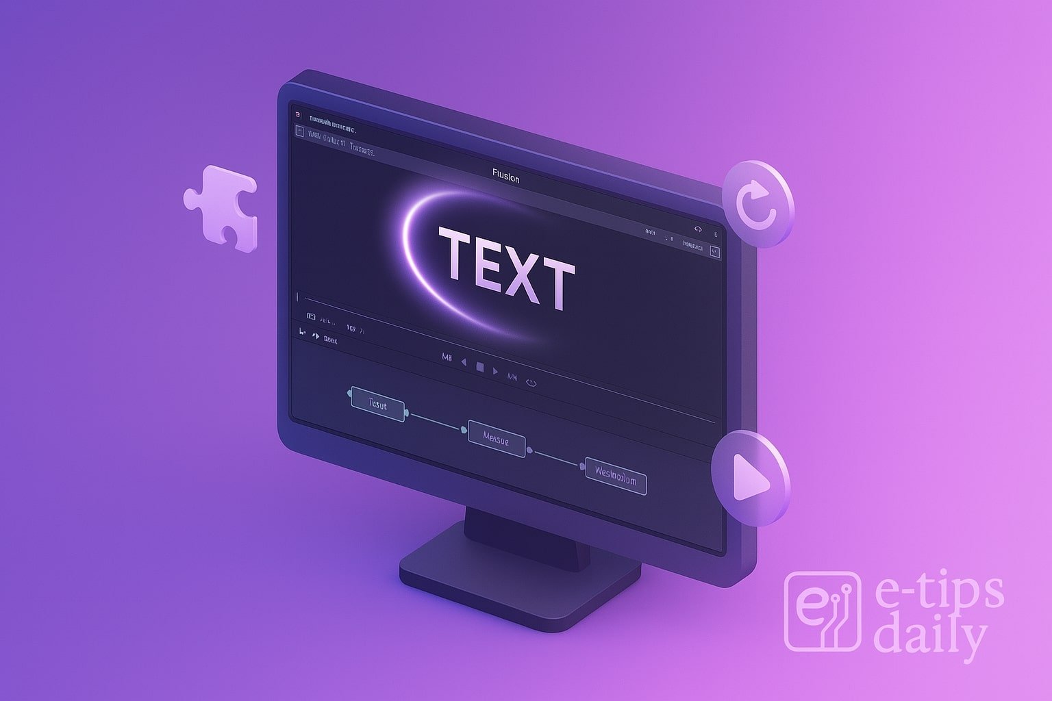 How to Use Fusion for Motion Graphics in DaVinci Resolve