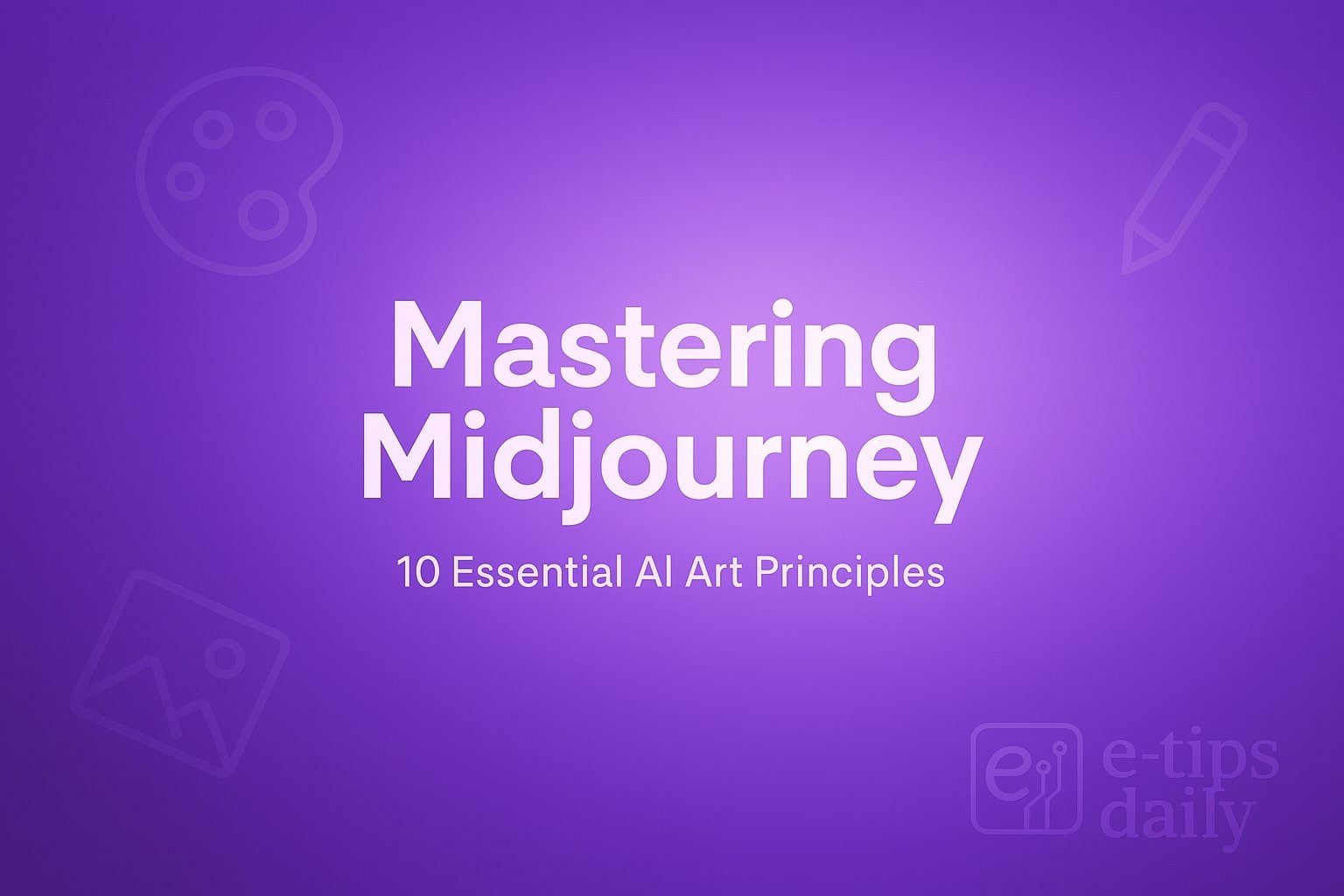 Mastering Midjourney AI Art