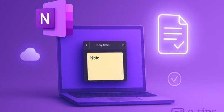 Sticky Notes & OneNote Integration