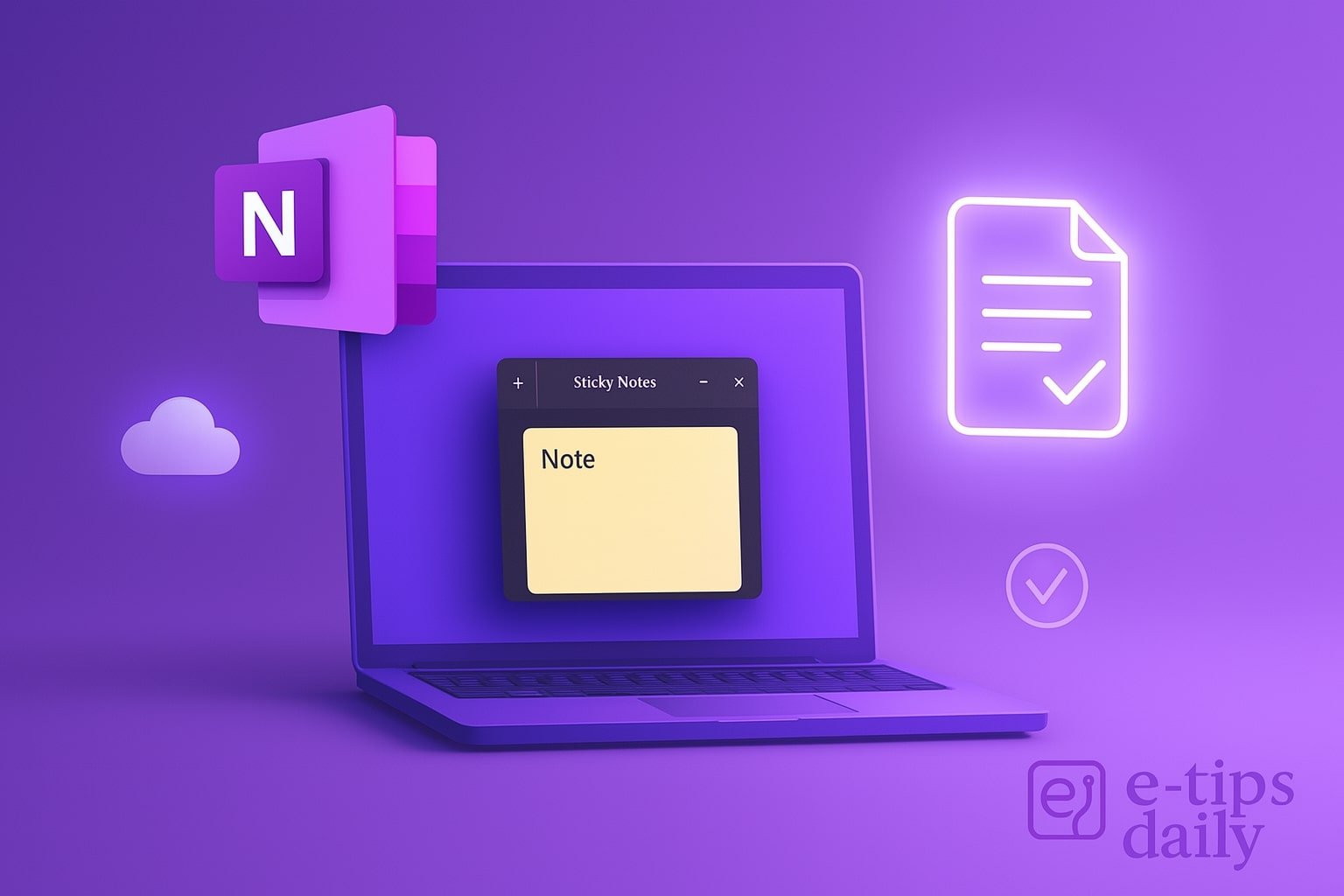 Sticky Notes & OneNote Integration