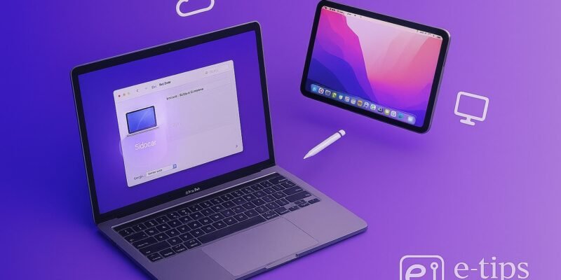 Use Sidecar to Extend Mac Display