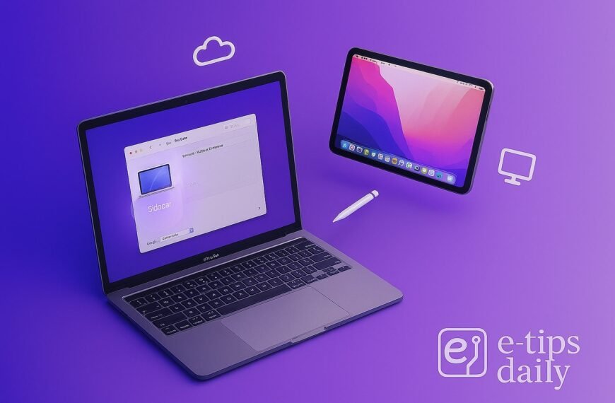Use Sidecar to Extend Mac Display