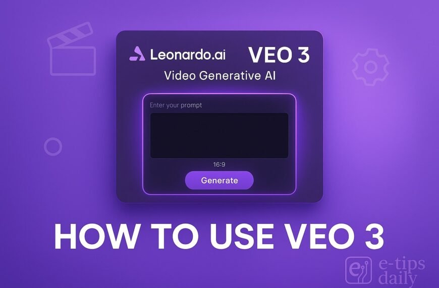 How to Use Veo3 in Leonardo AI