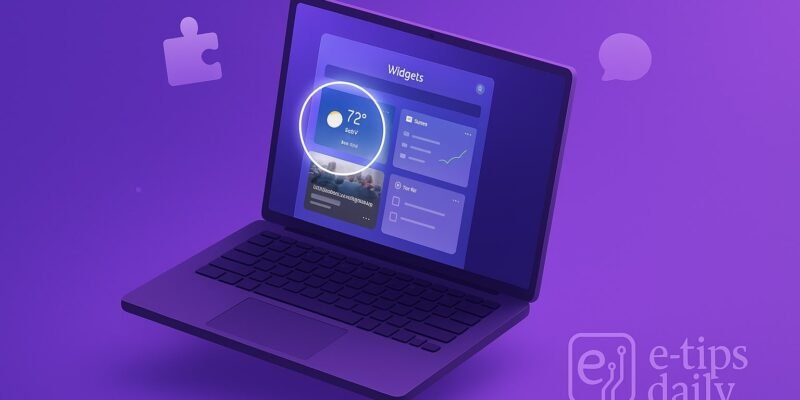 How to Install and Use Widgets on Windows 11 (Full Tutorial + Pro Tips)