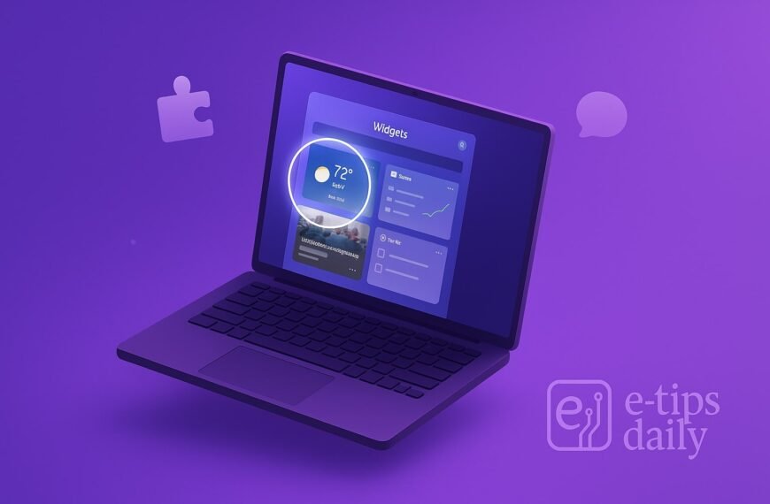 How to Install and Use Widgets on Windows 11 (Full Tutorial + Pro Tips)